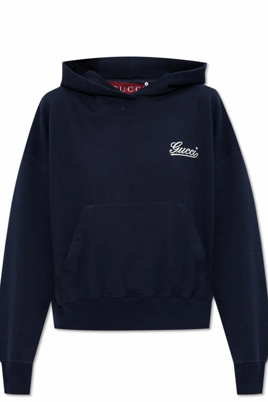 Gucci GRANATOWY Bluza z logo