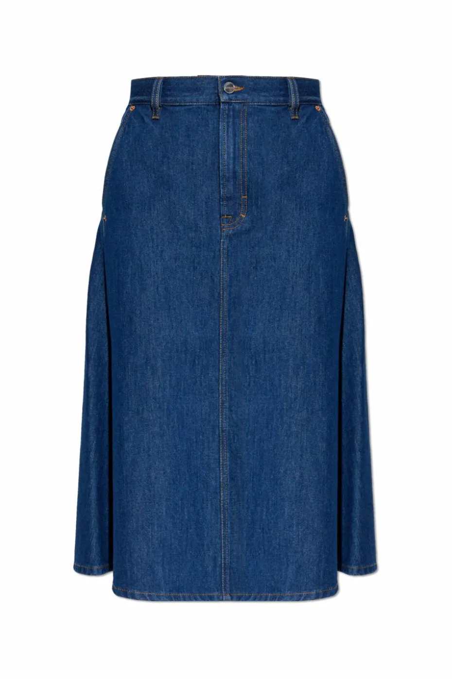Gucci NIEBIESKI Jeansowa spódnica
