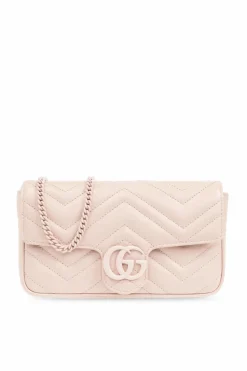 Gucci RÓŻOWY Torba na ramię ‘GG Marmont Mini’