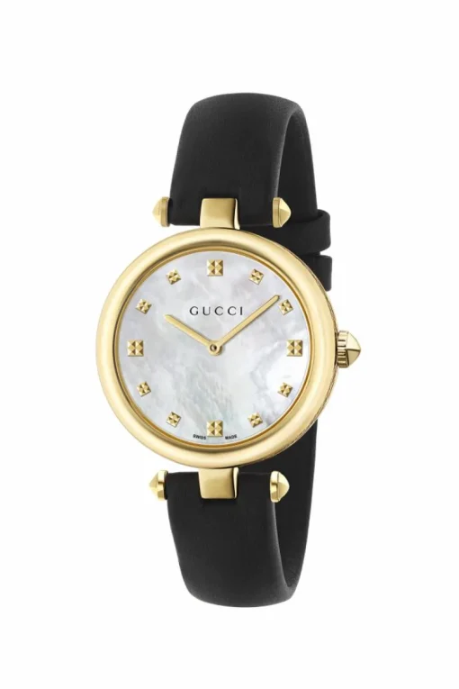 Gucci SREBRNY Zegarek 'Diamantissima'