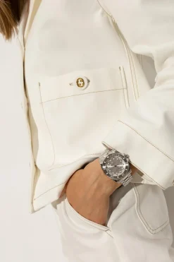 Gucci SREBRNY Zegarek ‘Gucci Dive’