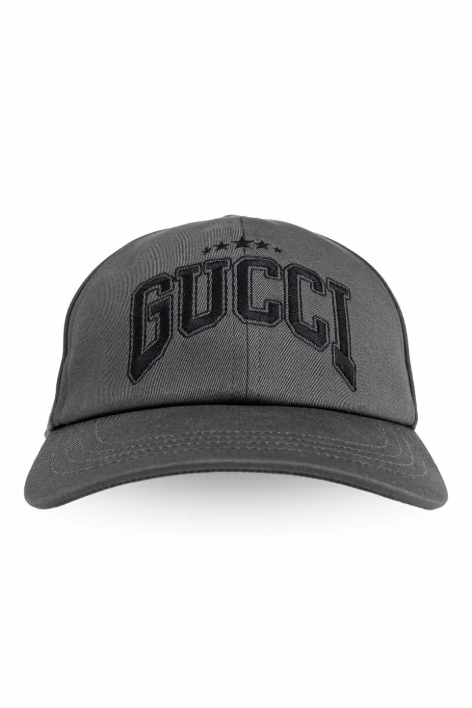 Gucci SZARY Czapka z daszkiem