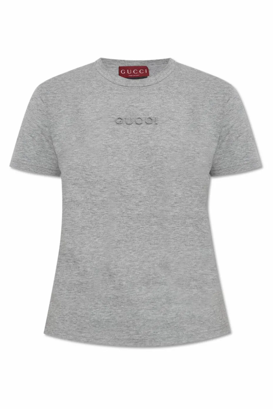 Gucci SZARY T-shirt z logo