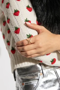 Gucci ZŁOTY Pierścień z żółtego złota