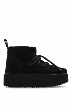 Inuikii CZARNY Śniegowce `Classic Low Platform`