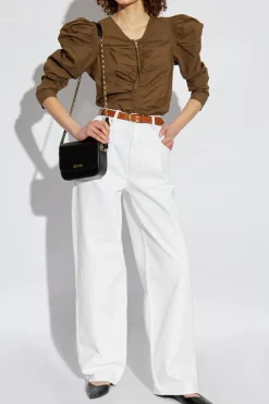 Isabel Marant BIAŁY Jeansy `Joanny`