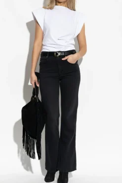 Isabel Marant BIAŁY T-shirt `Maisan`