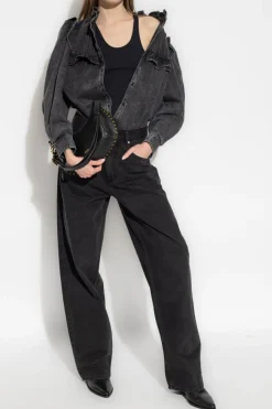 Isabel Marant CZARNY Jeansy ‘Joanny’