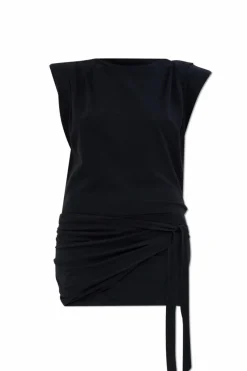 Isabel Marant CZARNY Sukienka `Marielle`