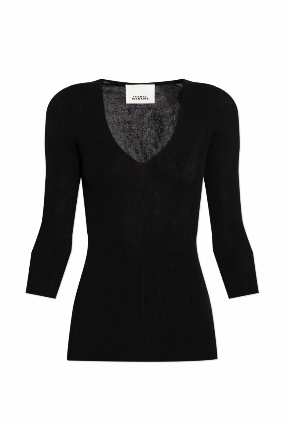 Isabel Marant CZARNY Top `Felicia`