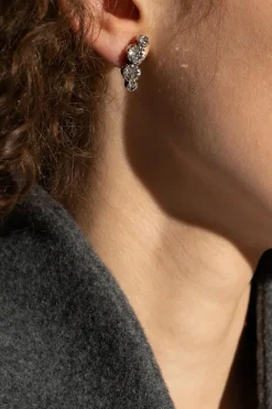Isabel Marant SREBRNY Mosiężne kolczyki