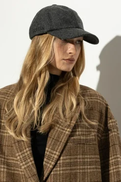 Isabel Marant SZARY Czapka z daszkiem `Tomas`