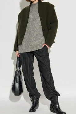 Isabel Marant SZARY Sweter `Idol`