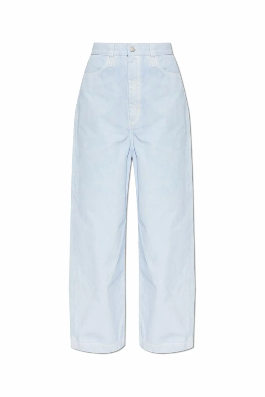Issey Miyake jasnoniebieski Jeansy z kieszeniami