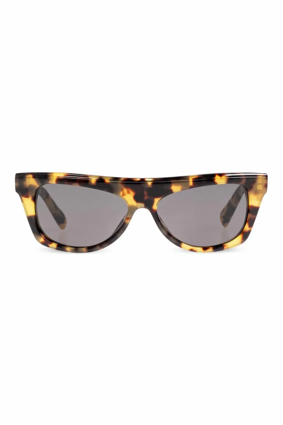 Jacquemus BRĄZOWY Okulary przeciwsłoneczne