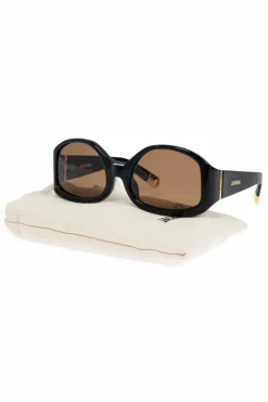 Jacquemus CZARNY Okulary przeciwsłoneczne