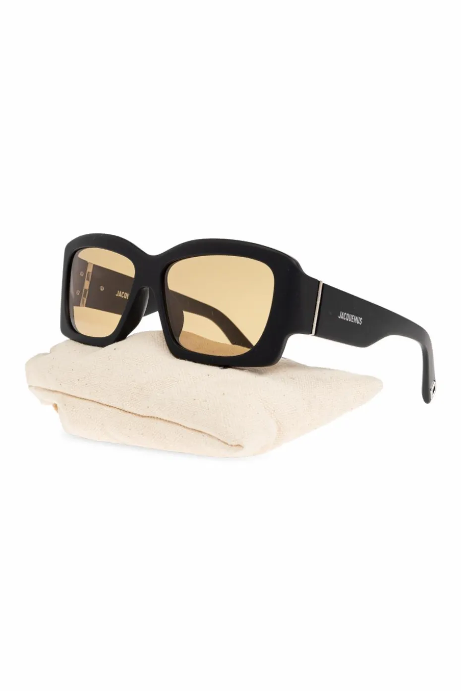 Jacquemus CZARNY Okulary przeciwsłoneczne