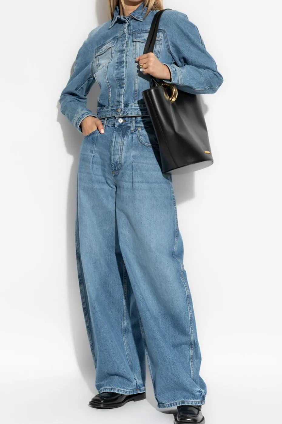 Jacquemus NIEBIESKI Jeansy `Ovalo`