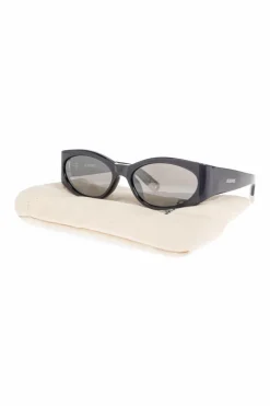 Jacquemus SZARY Okulary przeciwsłoneczne