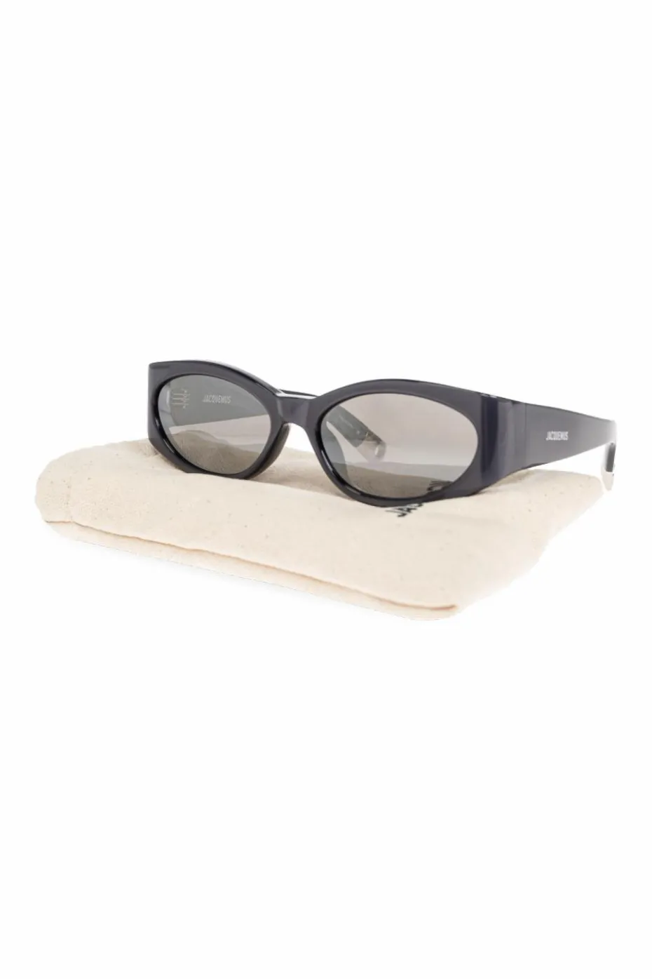 Jacquemus SZARY Okulary przeciwsłoneczne