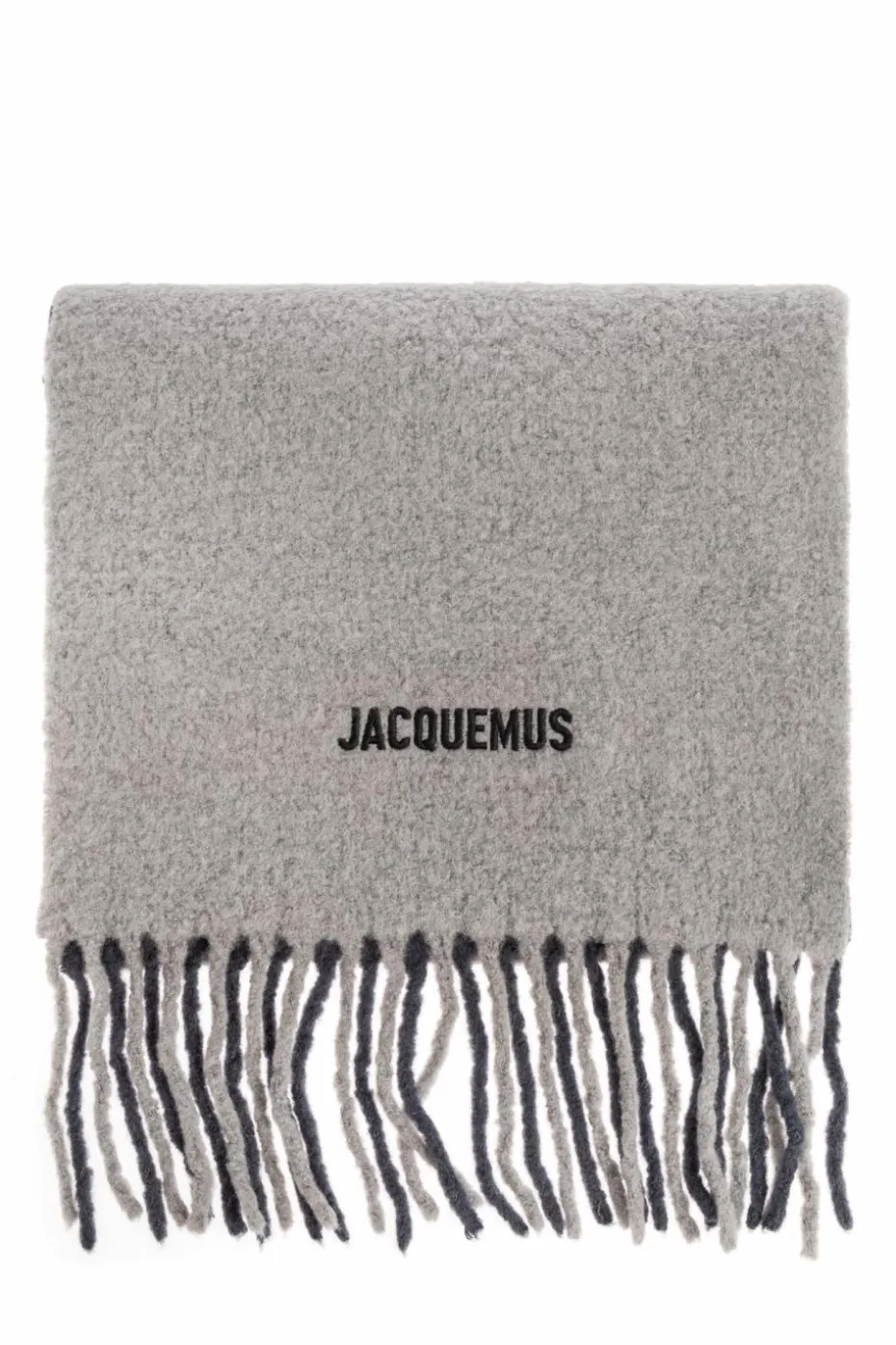 Jacquemus SZARY Wełniany szal