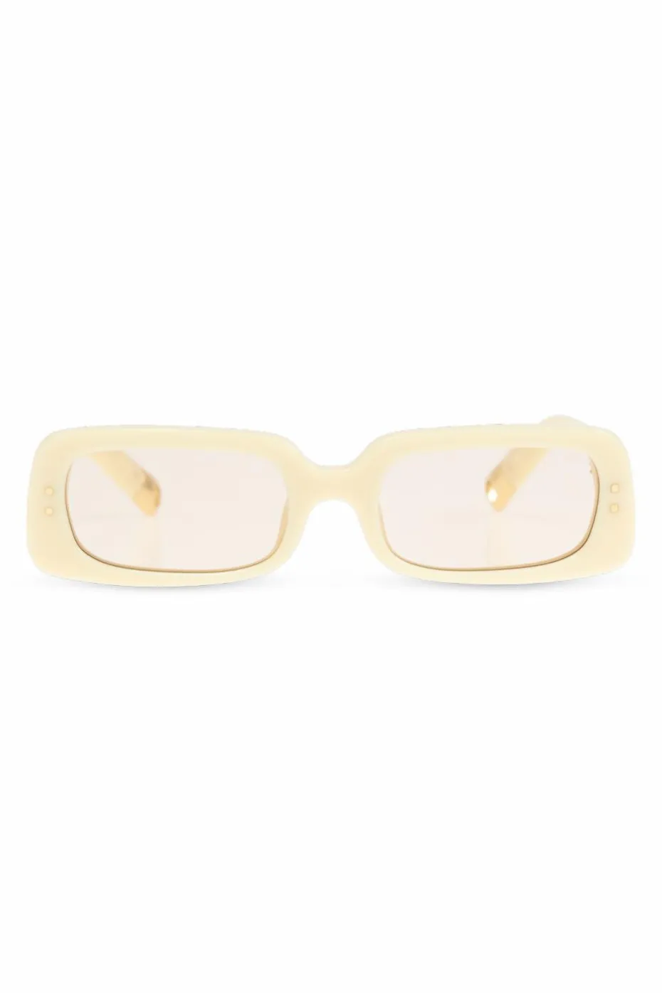 Jacquemus ŻÓŁTY Okulary przeciwsłoneczne