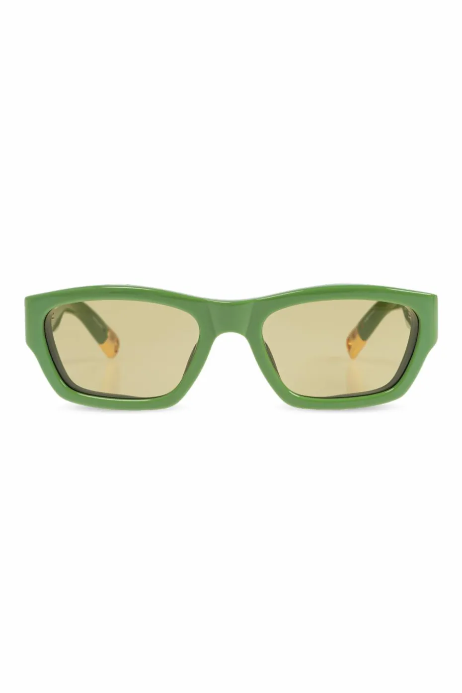 Jacquemus ZIELONY Okulary przeciwsłoneczne