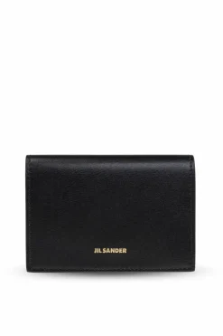 JIL SANDER CZARNY Etui na karty