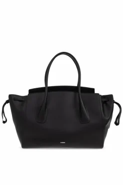 JIL SANDER CZARNY Torba typu `shopper`