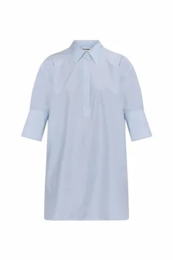 JIL SANDER jasnoniebieski Bawełniana koszula