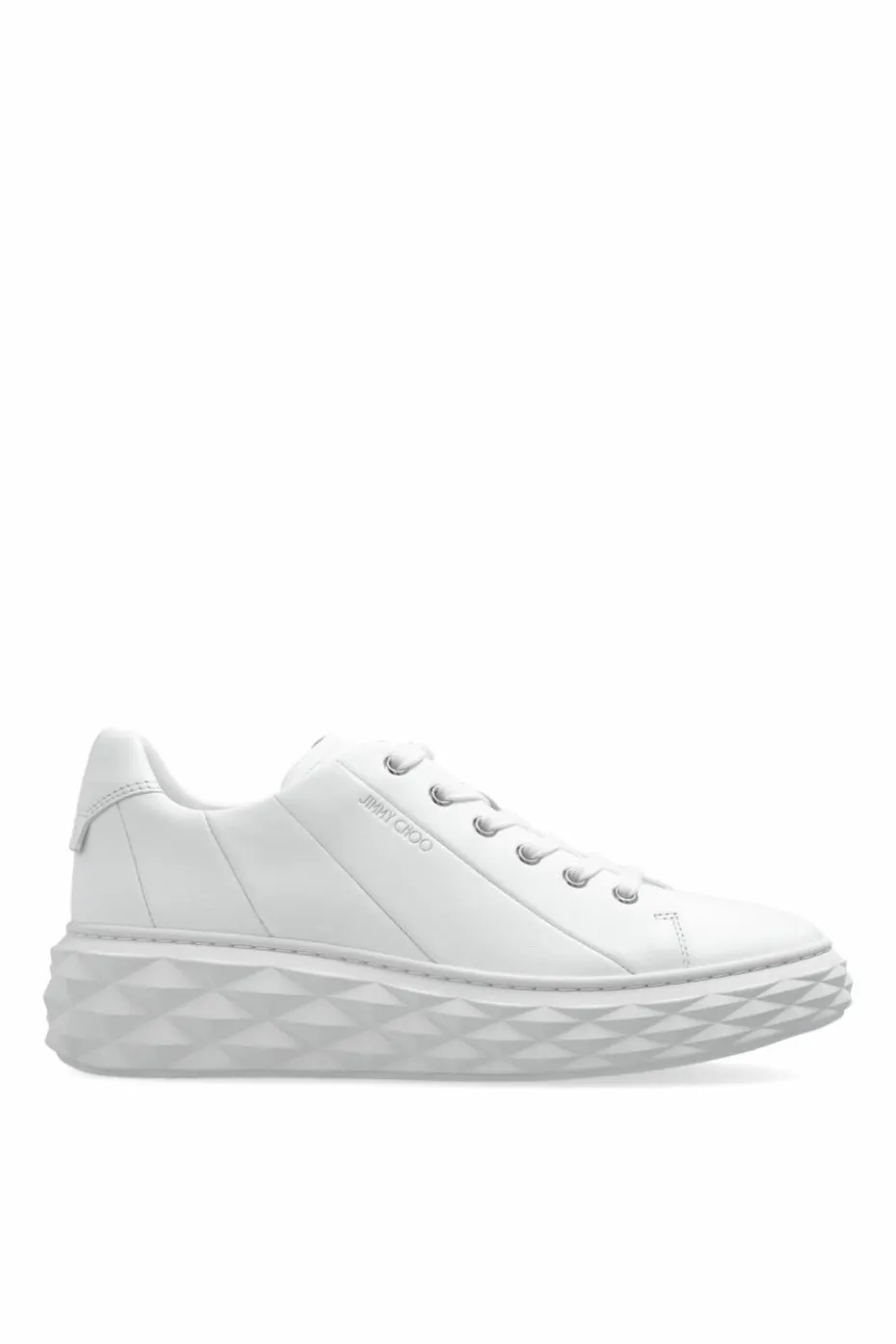 Jimmy Choo BIAŁY Buty sportowe `Diamond`