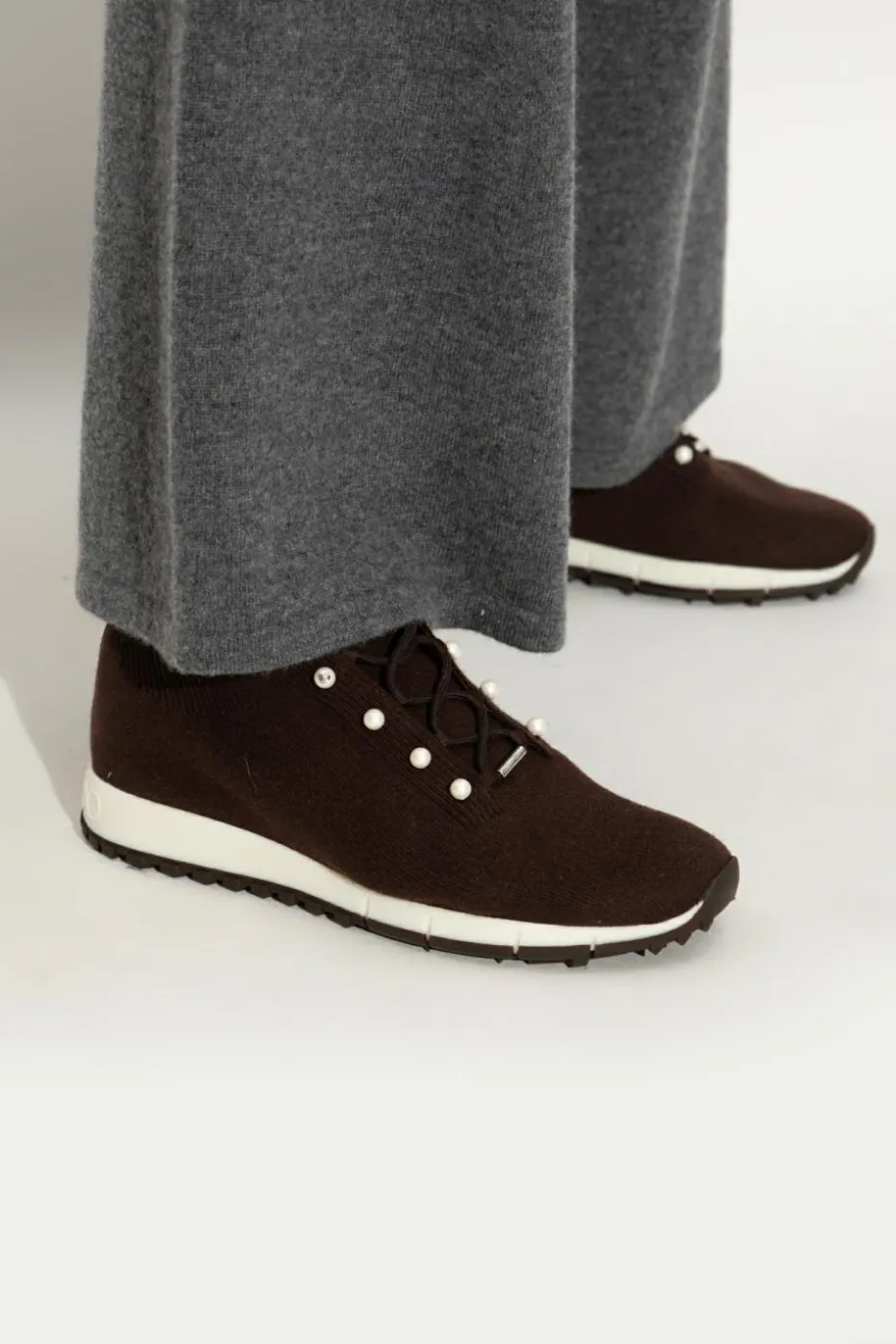 Jimmy Choo BRĄZOWY Buty sportowe ‘Veles’