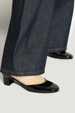 Jimmy Choo CZARNY Lakierowane buty na obcasie ‘Pixie’