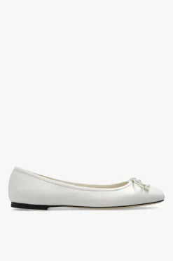 Jimmy Choo kremowy Skórzane baleriny ‘Elme’