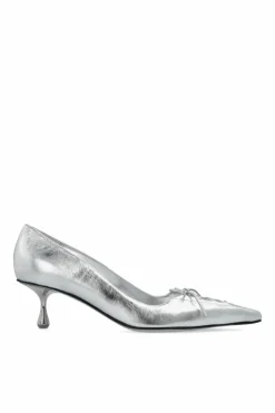 Jimmy Choo SREBRNY Buty na obcasie `Scarlett`
