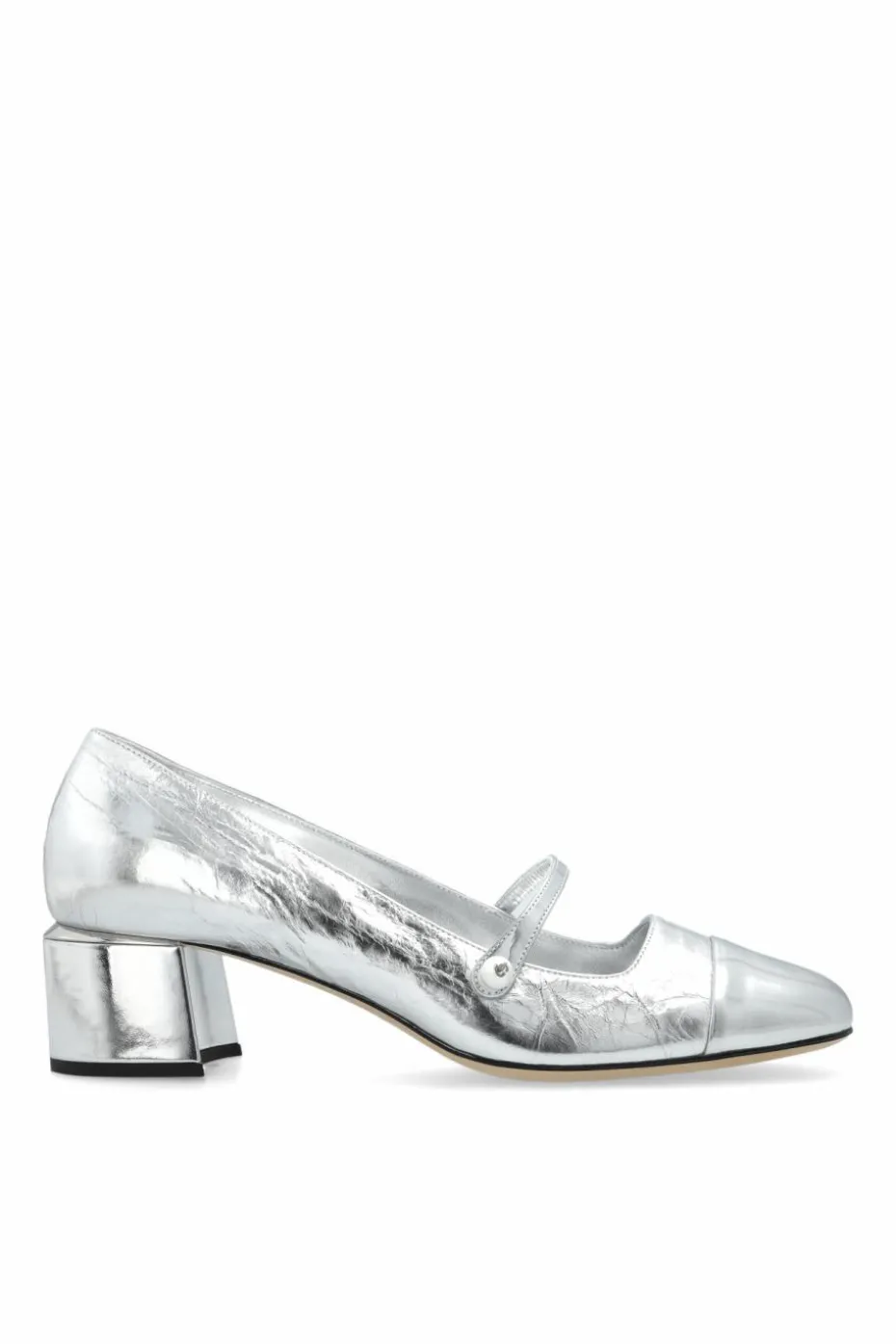 Jimmy Choo SREBRNY Buty na obcasie `Elisa`