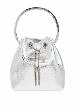 Jimmy Choo SREBRNY Torba do ręki `Bon Bon`