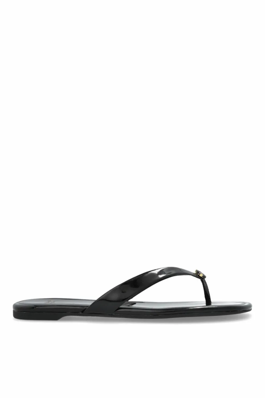 Kate Spade CZARNY Japonki z logo