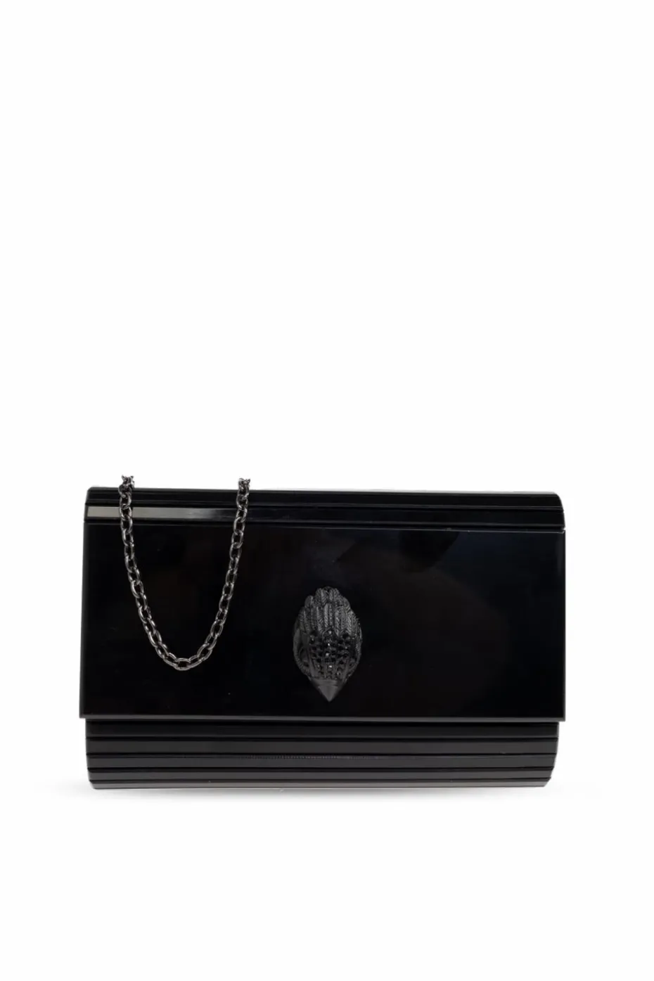 Kurt Geiger CZARNY Kopertówka z logo