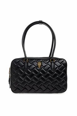 Kurt Geiger CZARNY Torba do ręki `Kensington Dyffle Large`