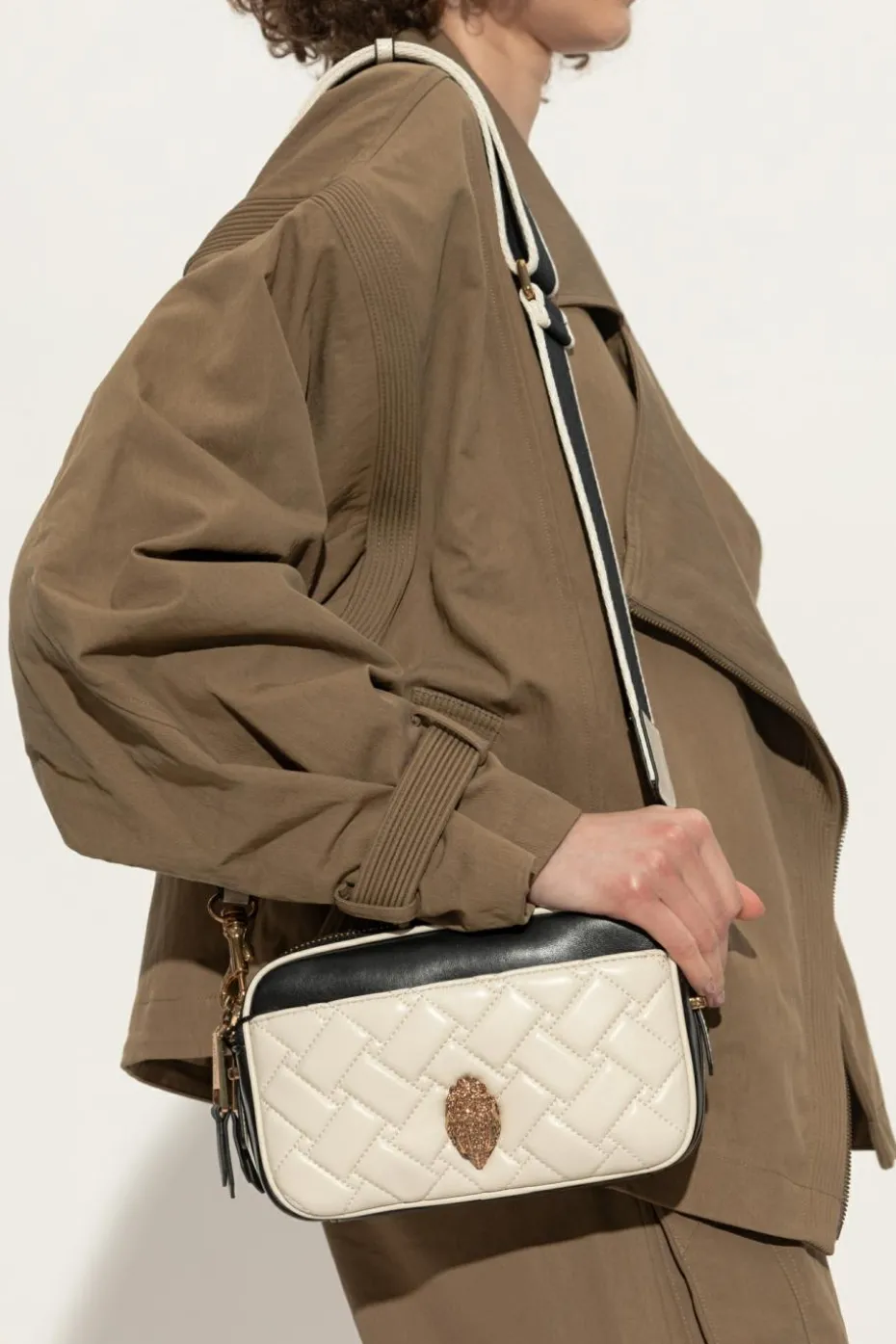 Kurt Geiger kremowy Torba na ramię `Kensington`