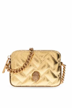 Kurt Geiger ZŁOTY Portfel na łańcuchu `Kensington Micro`