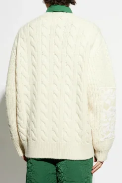 Lacoste kremowy Lacoste x Lemarié