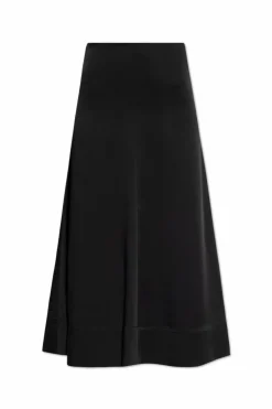 Lanvin CZARNY Satynowa spódnica
