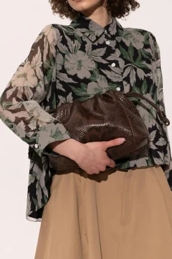 Loewe BRĄZOWY Torba 'Flamenco Medium`