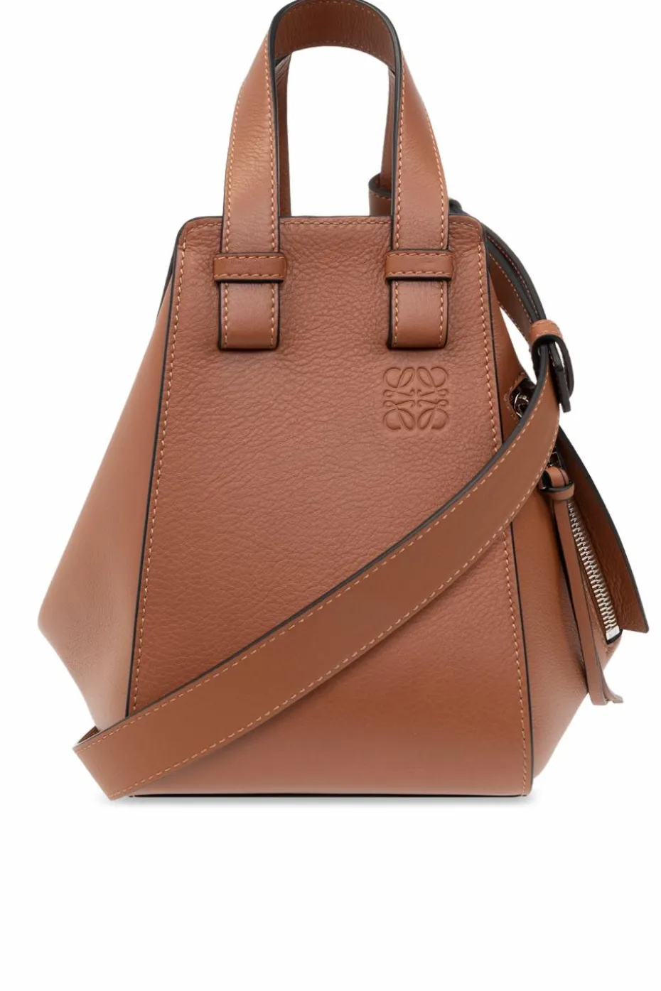 Loewe BRĄZOWY Torba na ramię ‘Hammock’