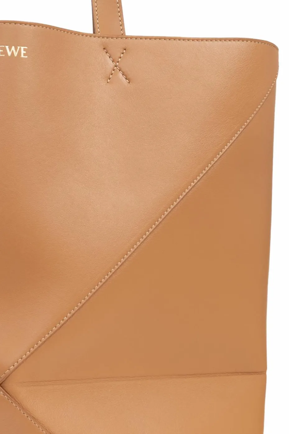 Loewe BRĄZOWY Torba ‘Puzzle Fold XL’