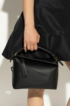 Loewe CZARNY Torba do ręki `Puzzle Small`