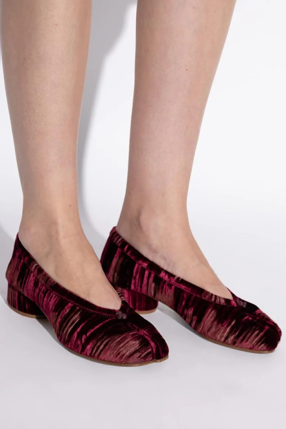 Maison Margiela BORDO Buty z wycięciem `tabi`