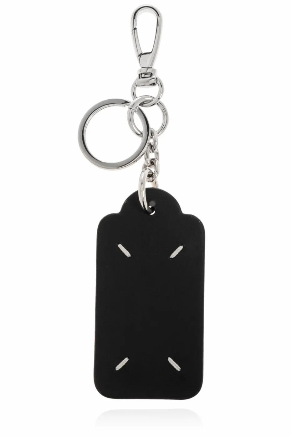 Maison Margiela CZARNY Brelok z logo